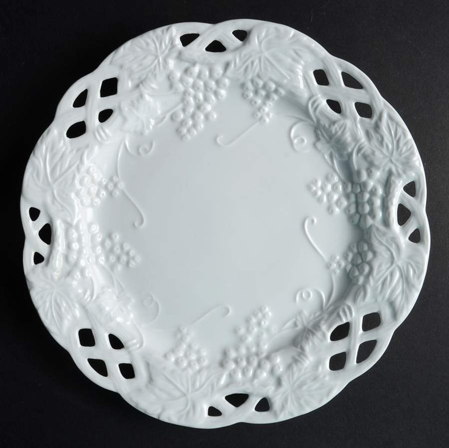 White Grape Salad Plate by Home Essentials-1
