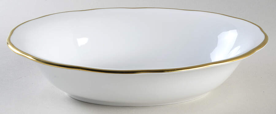 Gwendolyn 10" Oval Vegetable Bowl by Herend-1