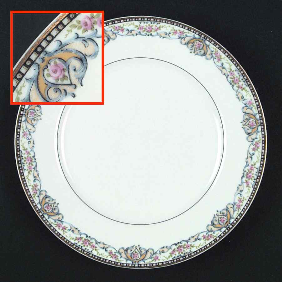 Schleiger 864-1 Dinner Plate by Haviland-1