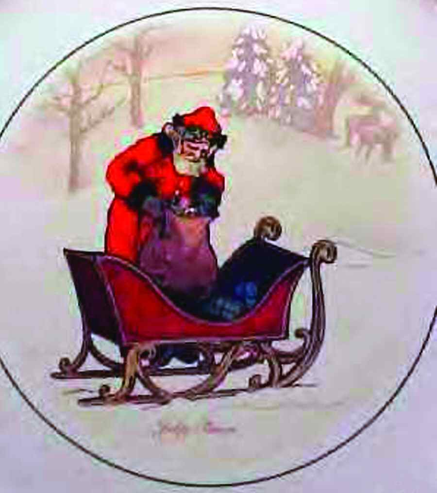Merry Times Jolly Times Dinner Plate by Hallmark-1