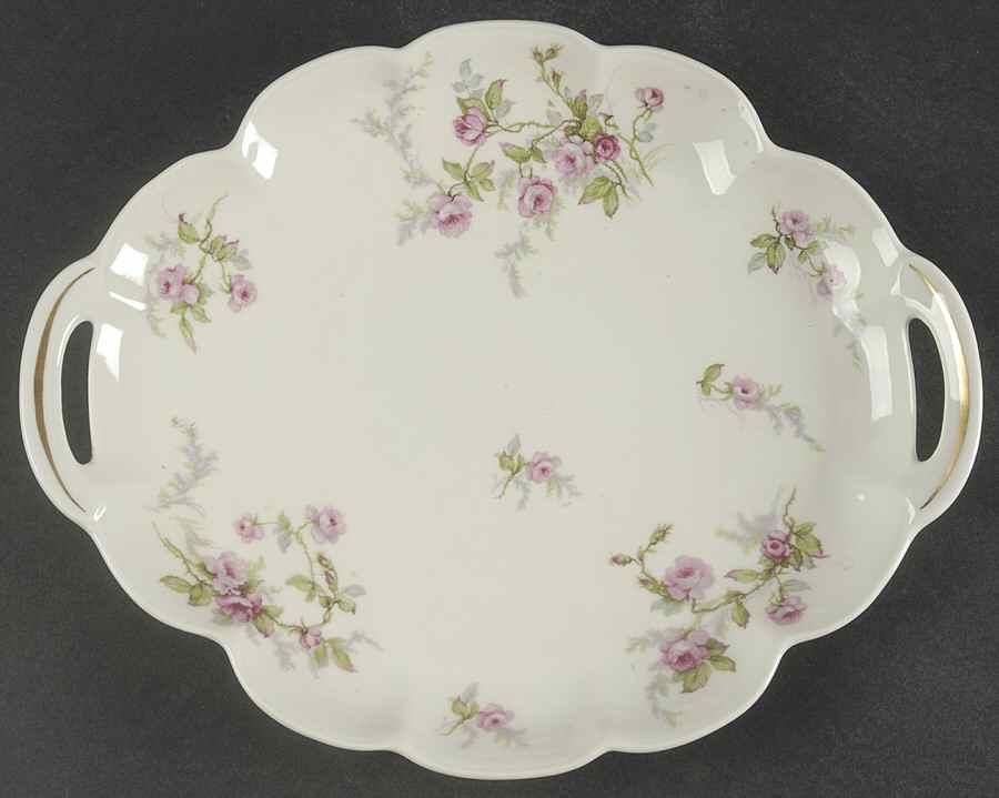 Sylvia White (Isle de France) 11" Oval Serving Platter by Haviland-1