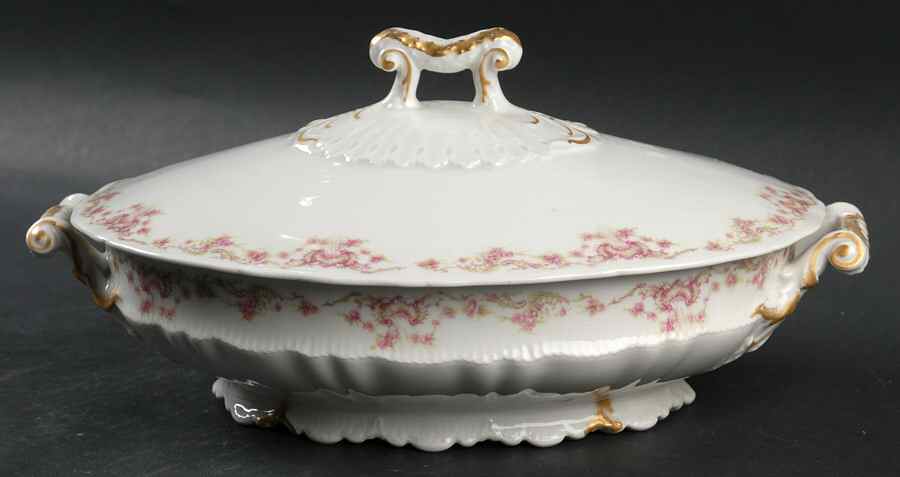 Schleiger 599-11 Oval Covered Vegetable by Haviland-1