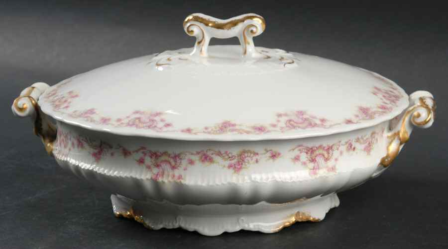 Schleiger 599-11 Round Covered Vegetable by Haviland-1