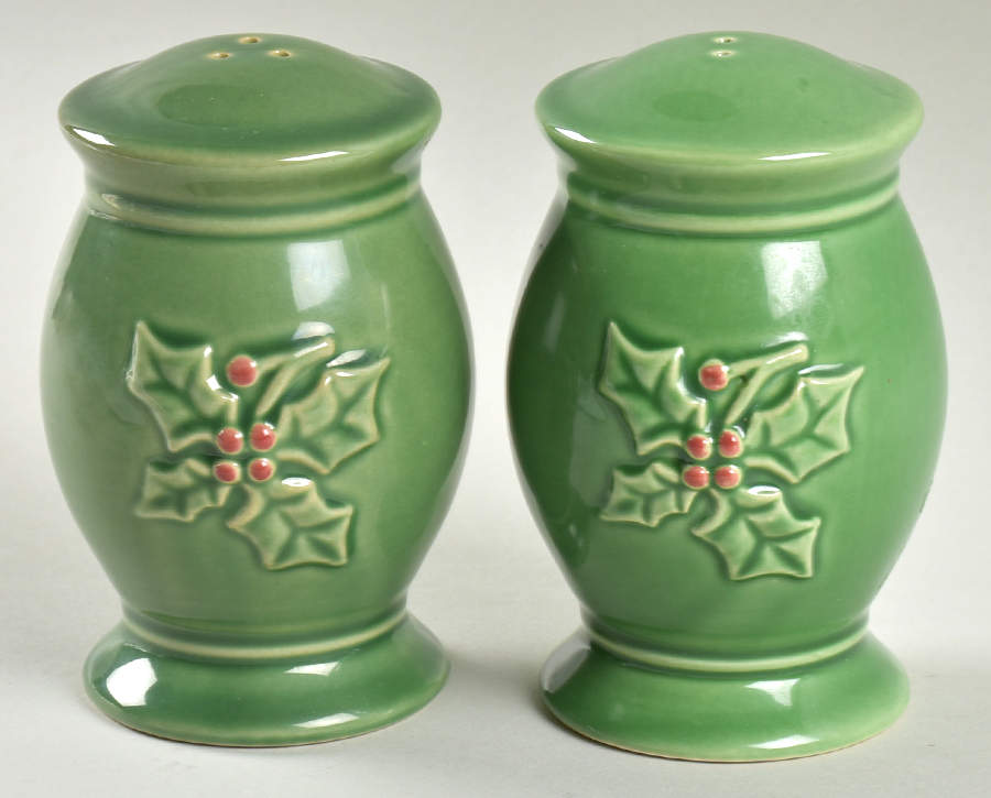 Christmas Berries Salt & Pepper Set by Hampton Forge-1