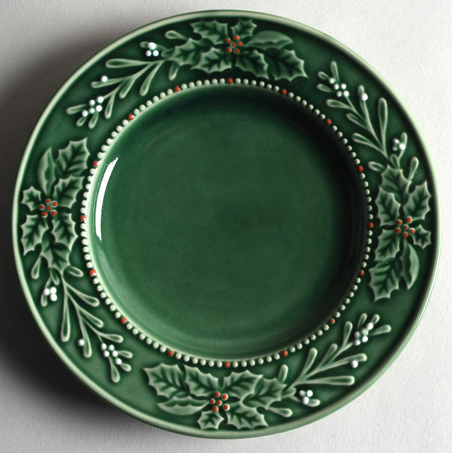 Christmas Berries Salad Plate by Hampton Forge-1