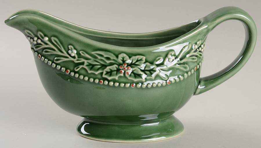 Christmas Berries Gravy Boat by Hampton Forge-1