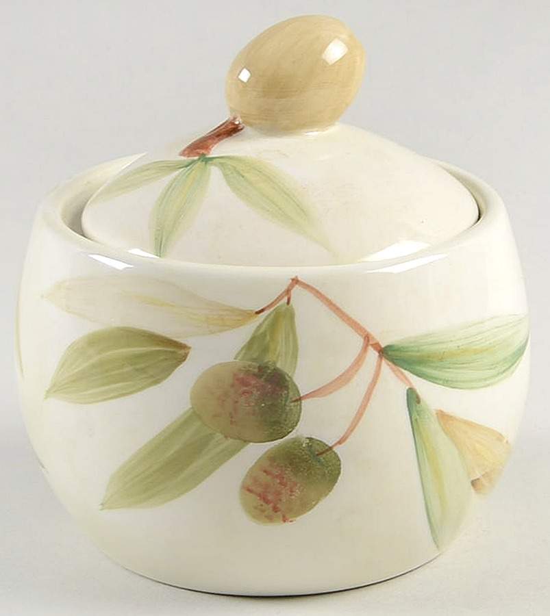 Nicoise Sugar Bowl & Lid by Home-1