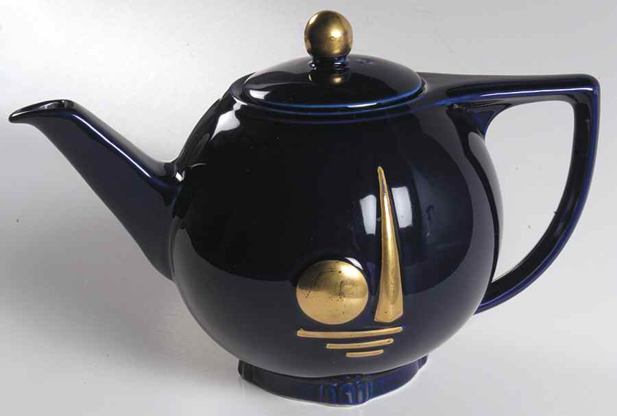 Teapots By Hall (Non-Pattern) Star Teapot & Lid by Hall-1