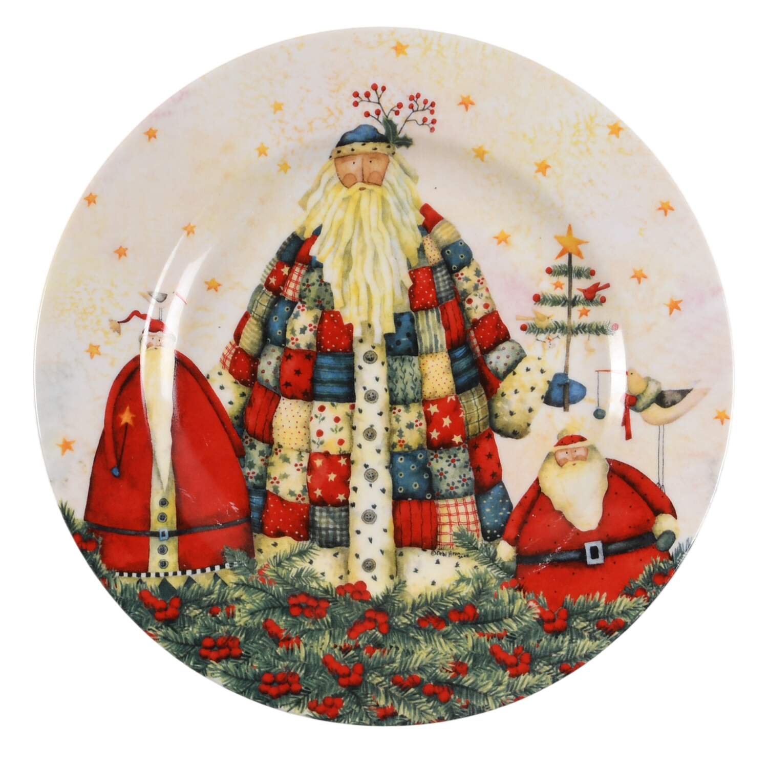 Santa Collection Salad Plate by Home-1