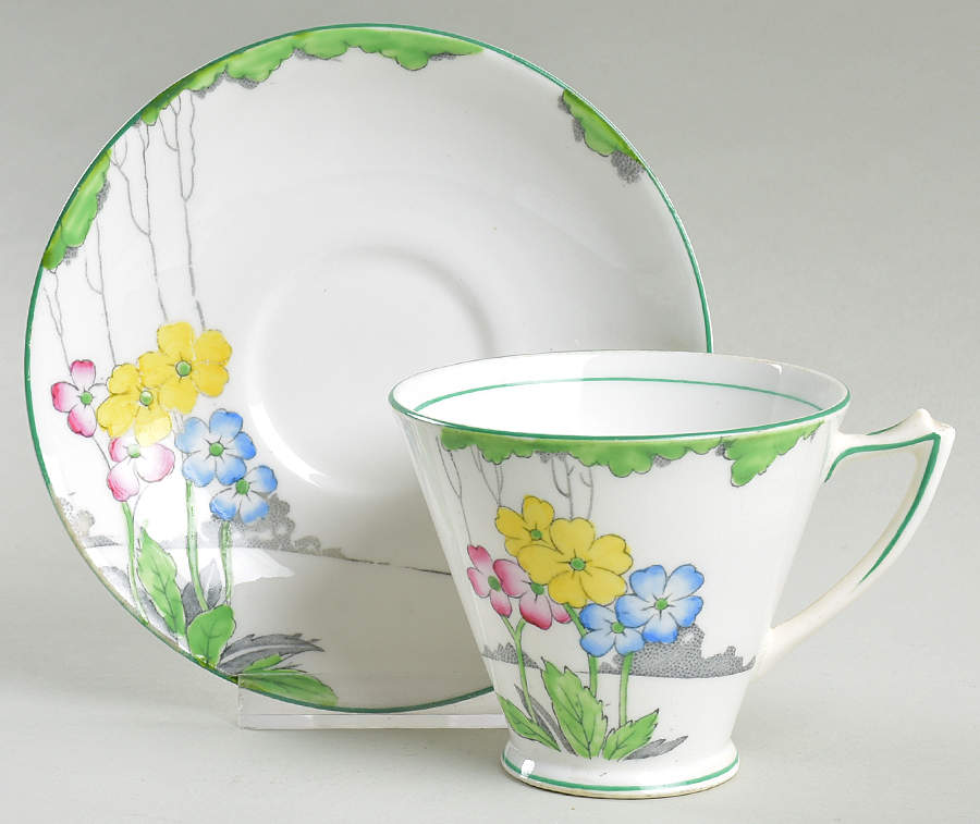 Lea, The Footed Cup & Saucer Set by Heathcote-1