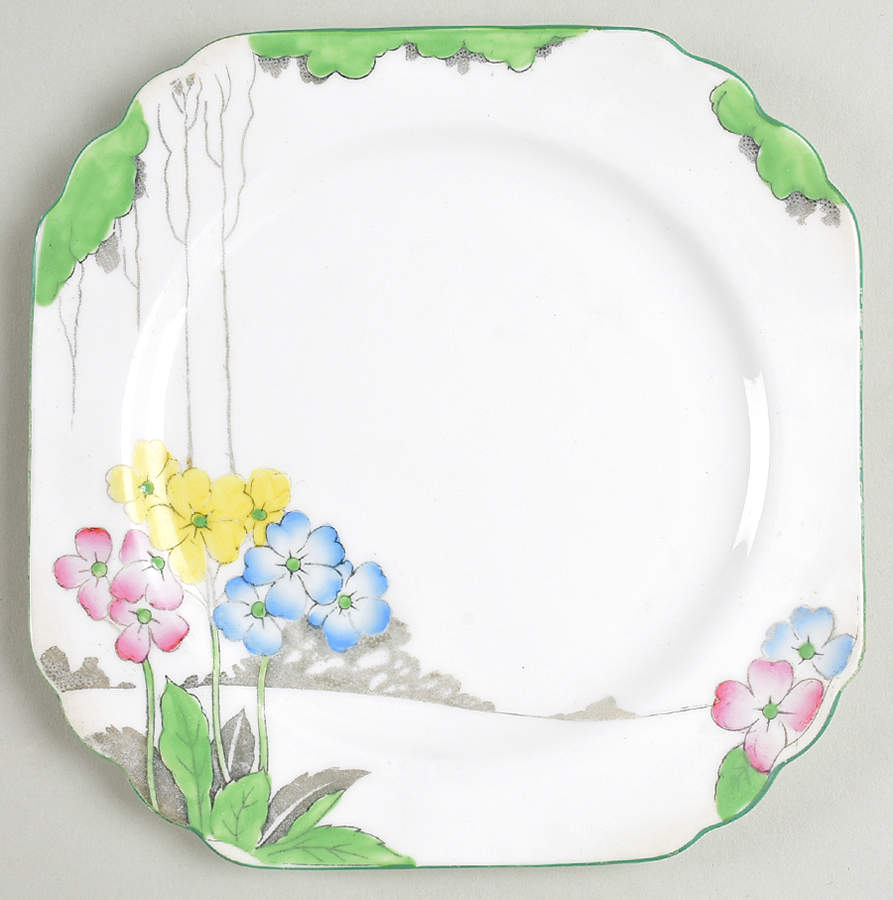 Lea, The Square Bread & Butter Plate by Heathcote-1