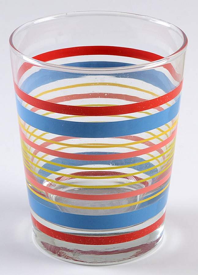 Fiestaware Coordinates 14 Oz Glassware Double Old Fashioned by Homer Laughlin -1