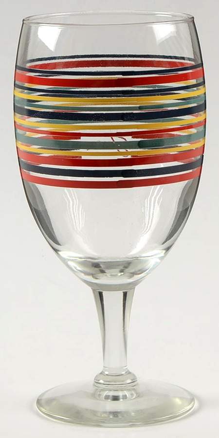 Fiestaware Coordinates 16 Oz Glassware Iced Tea by Homer Laughlin -1