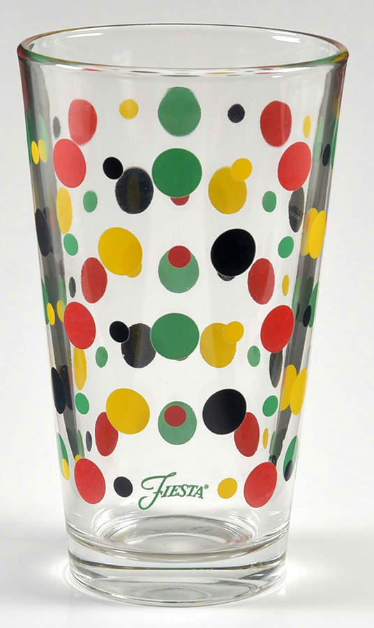 Fiestaware Coordinates 14 Oz Glassware Cooler by Homer Laughlin -1