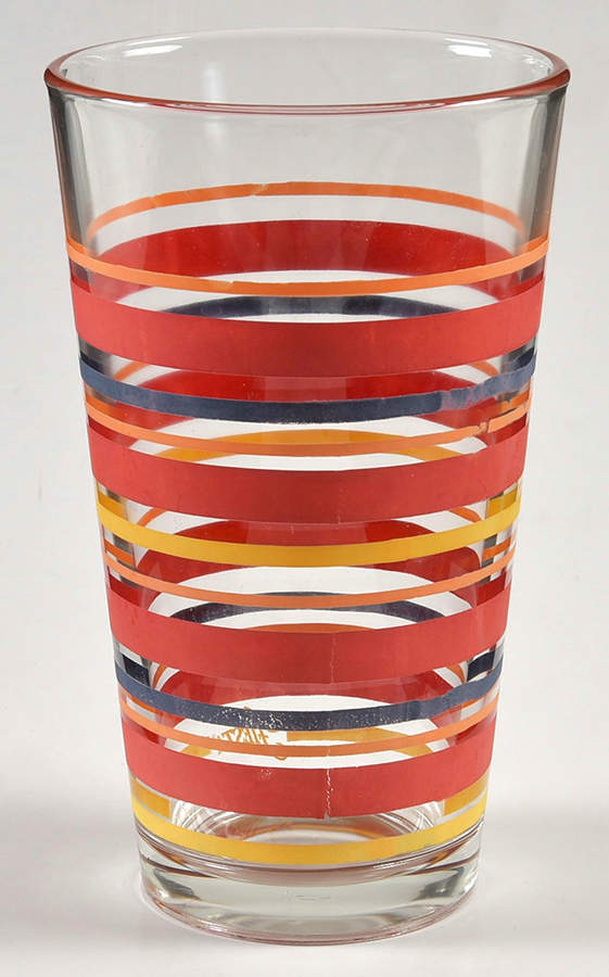 Fiestaware Coordinates 14 Oz Glassware Cooler by Homer Laughlin -1