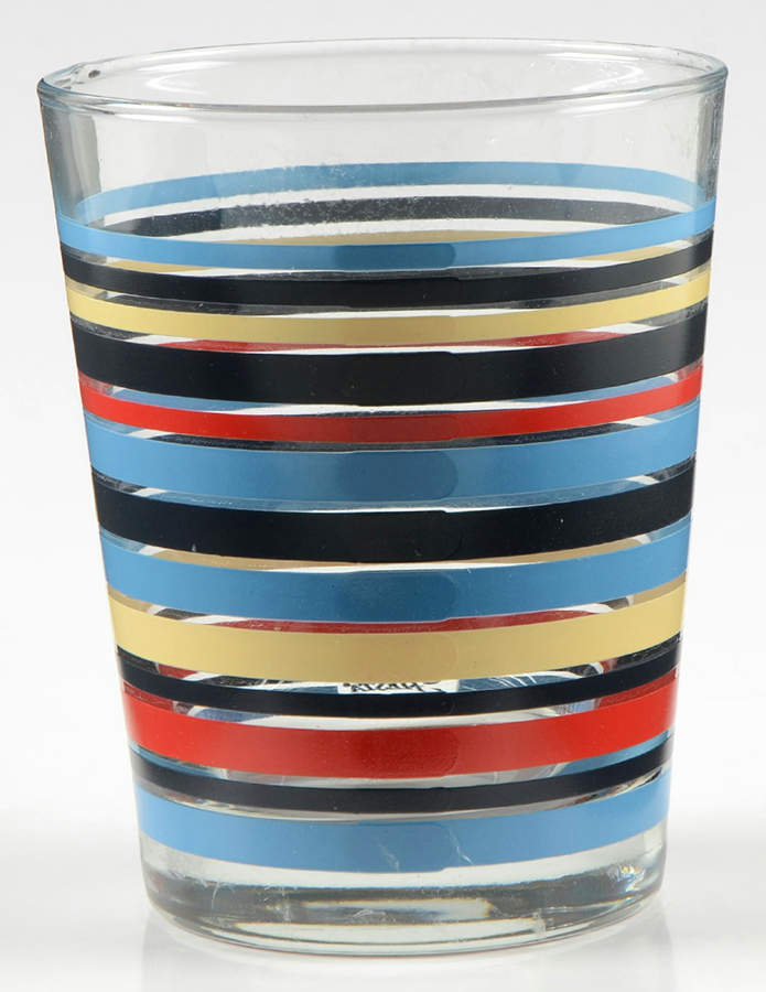 Fiestaware Coordinates 14 Oz Glassware Double Old Fashioned by Homer Laughlin -1