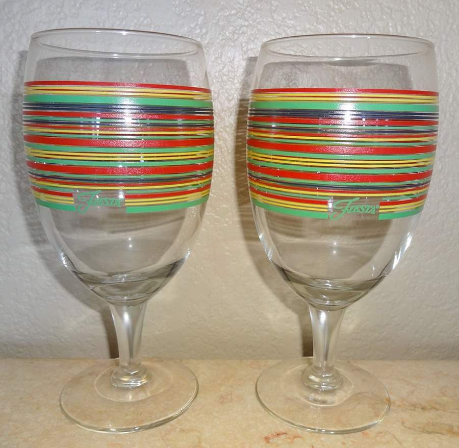 Fiestaware Coordinates 14 Oz Glassware Iced Tea by Homer Laughlin -1