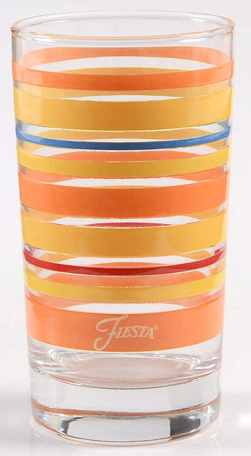 Fiestaware Coordinates 7 Oz Glassware Juice by Homer Laughlin -1