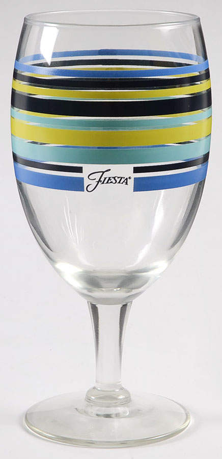Fiestaware Coordinates 14 Oz Glassware Iced Tea by Homer Laughlin -1