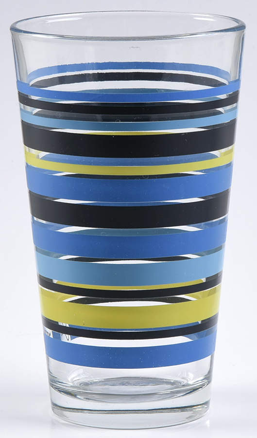 Fiestaware Coordinates 14 Oz Glassware Cooler by Homer Laughlin -1