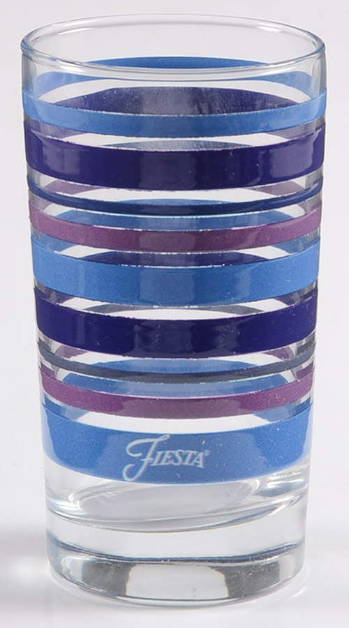 Fiestaware Coordinates 7 Oz Glassware Juice by Homer Laughlin -1