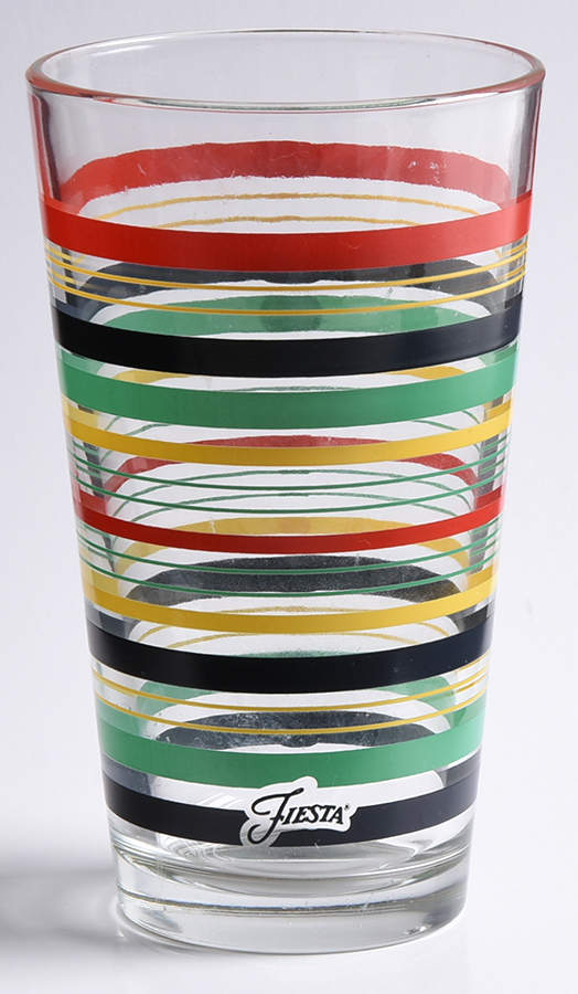 Fiestaware Coordinates 15 Oz Glassware Cooler by Homer Laughlin -1