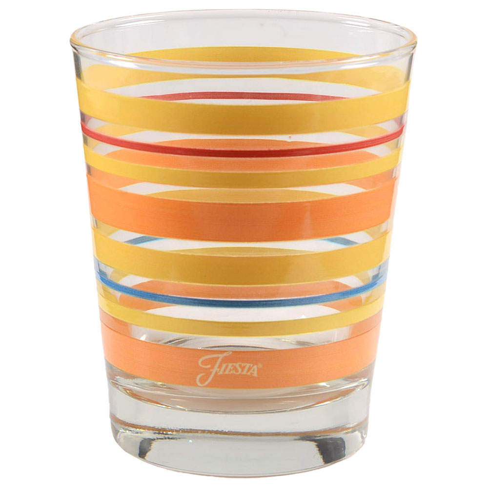 Fiestaware Coordinates 14 Oz Glassware Double Old Fashioned by Homer Laughlin -1