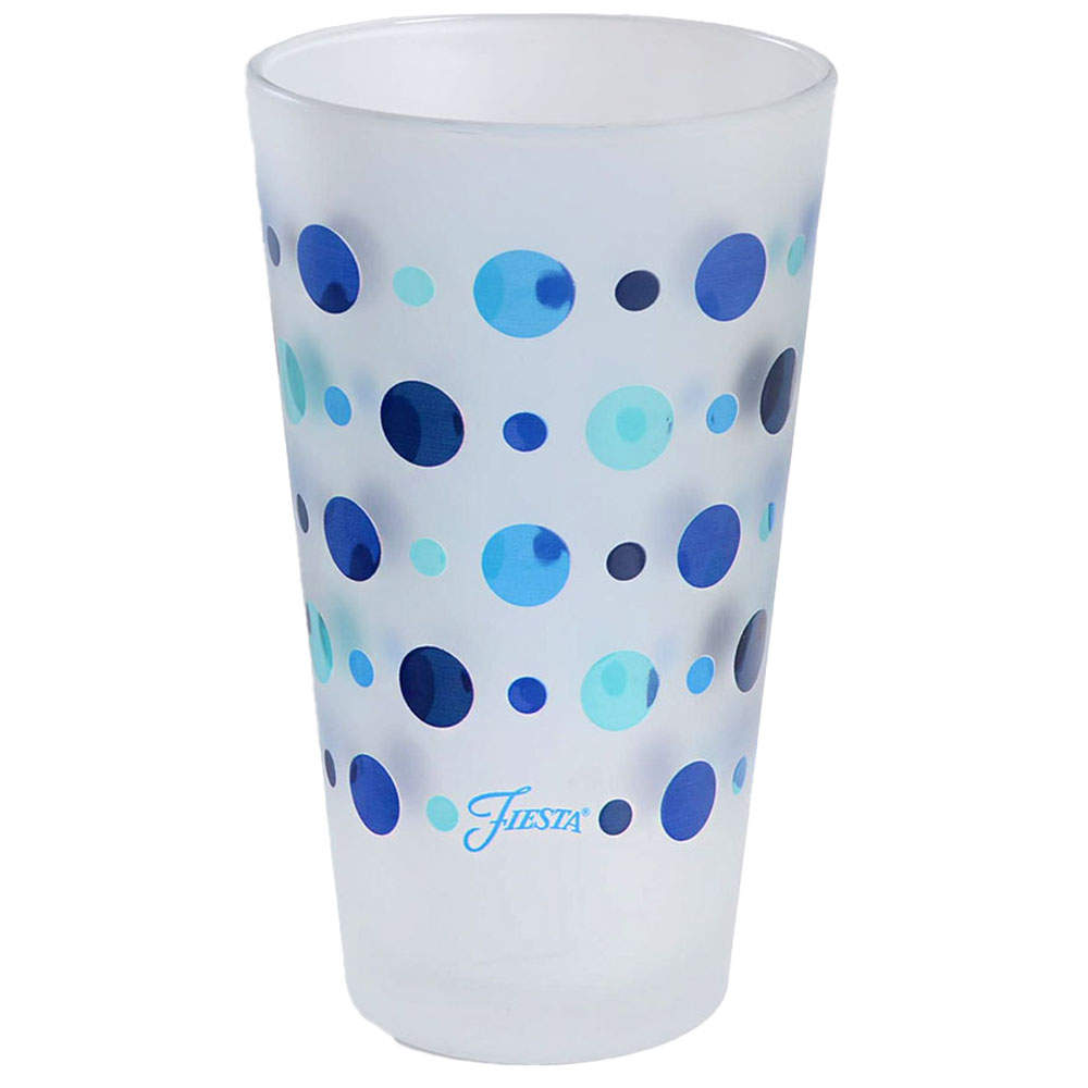 Fiestaware Coordinates 16 Oz Glassware Cooler by Homer Laughlin -1