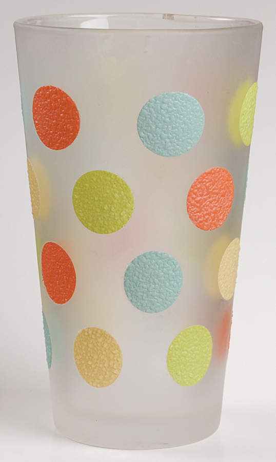 Fiestaware Coordinates 14 Oz Glassware Tumbler by Homer Laughlin -1