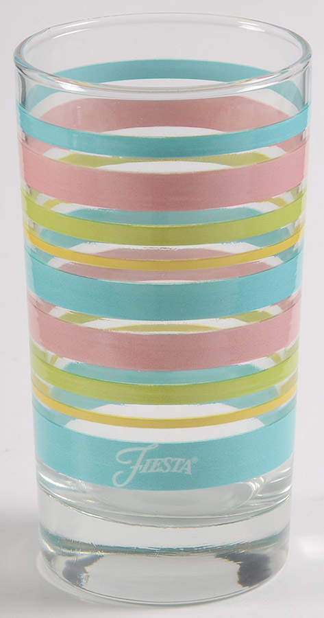 Fiestaware Coordinates 7 Oz Glassware Juice by Homer Laughlin -1