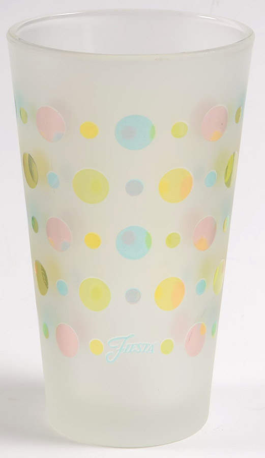 Fiestaware Coordinates 16 Oz Glassware Cooler by Homer Laughlin -1