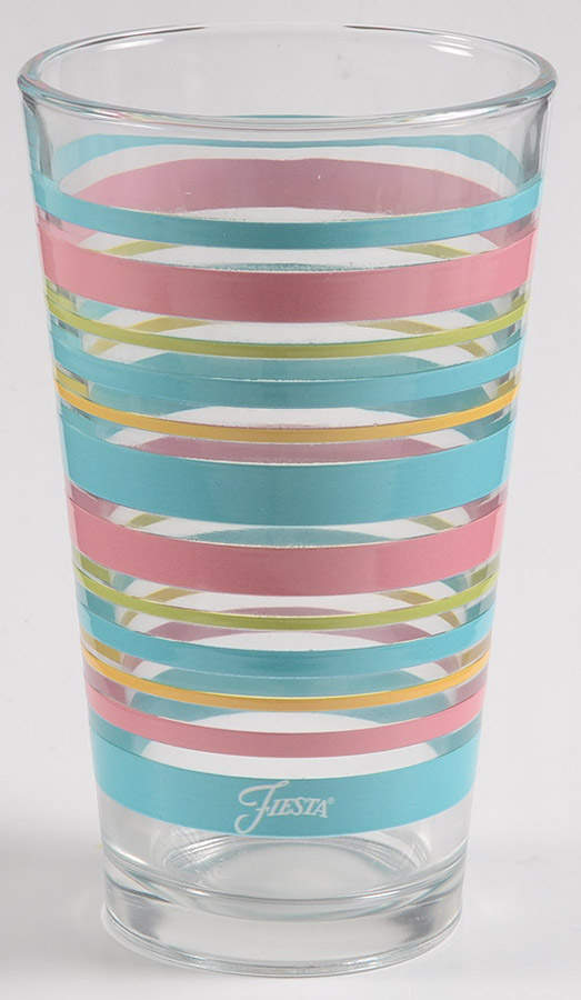 Fiestaware Coordinates 16 Oz Glassware Cooler by Homer Laughlin -1