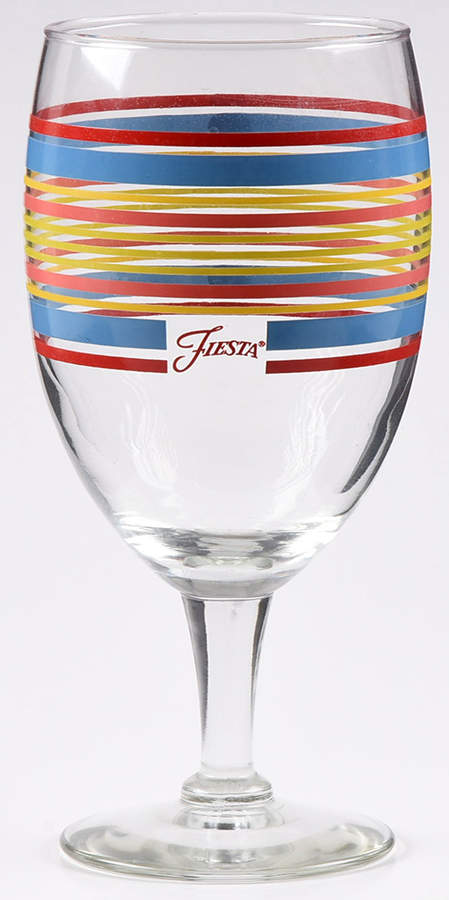 Fiestaware Coordinates 16 Oz Glassware Iced Tea by Homer Laughlin -1
