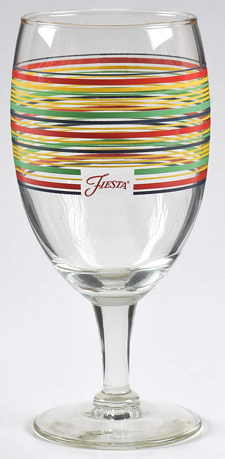 Fiestaware Coordinates 14 Oz Glasswaew Iced Tea by Homer Laughlin -1