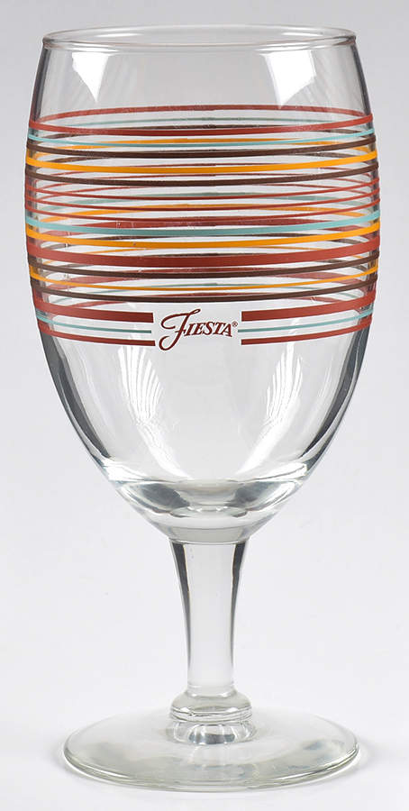 Fiestaware Coordinates 14 Oz Glasswaew Iced Tea by Homer Laughlin -1