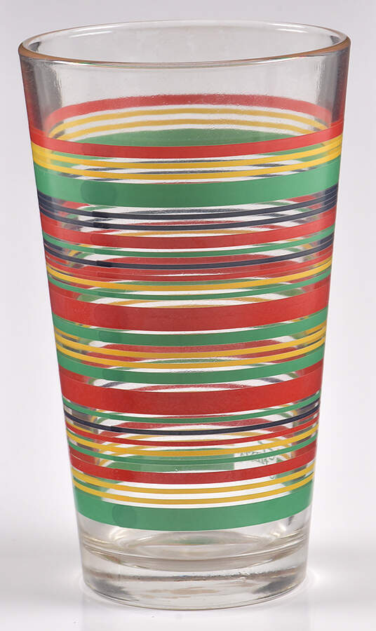 Fiestaware Coordinates 16 Oz Glassware Cooler by Homer Laughlin -1