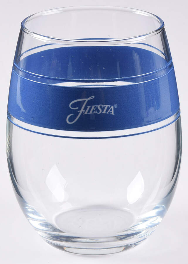 Fiestaware Coordinates Glassware Stemless Wine by Homer Laughlin -1