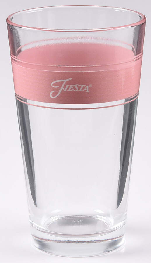 Fiestaware Coordinates 16 Oz Glassware Cooler by Homer Laughlin -1