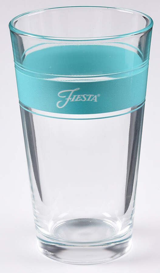 Fiestaware Coordinates 16 Oz Glassware Cooler by Homer Laughlin -1