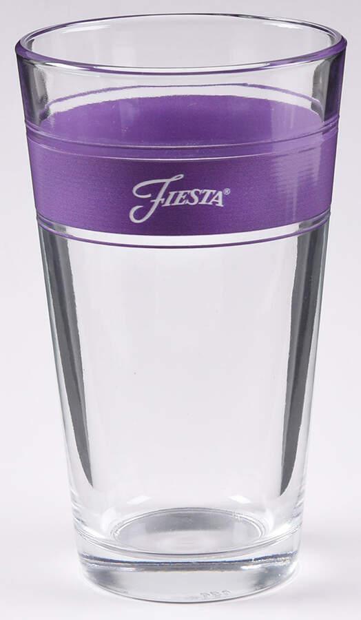 Fiestaware Coordinates 16 Oz Glassware Cooler by Homer Laughlin -1