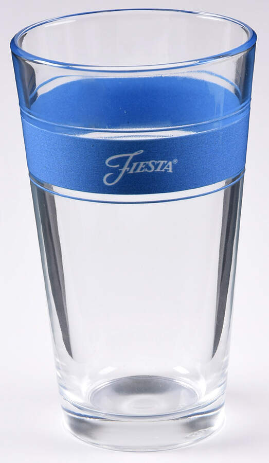 Fiestaware Coordinates 16 Oz Glassware Cooler by Homer Laughlin -1