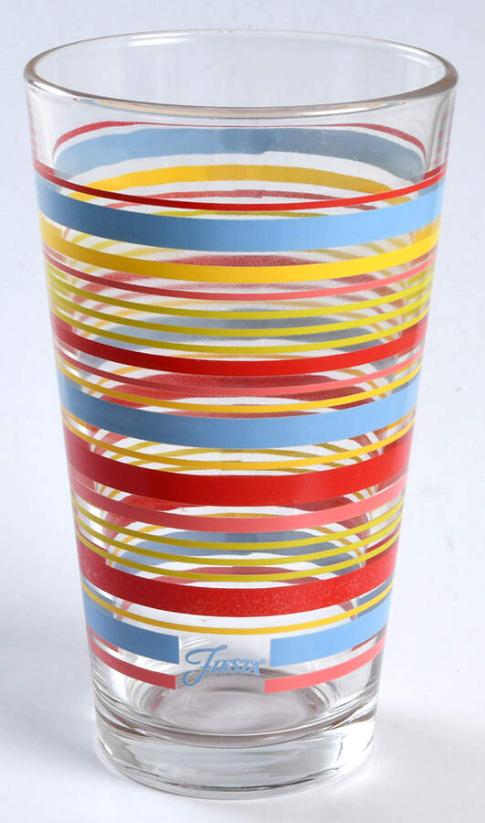 Fiestaware Coordinates 16 Oz Glassware Cooler by Homer Laughlin -1