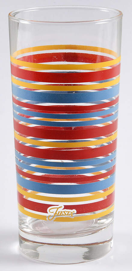 Fiestaware Coordinates 12 Oz Glassware Tumbler by Homer Laughlin -1