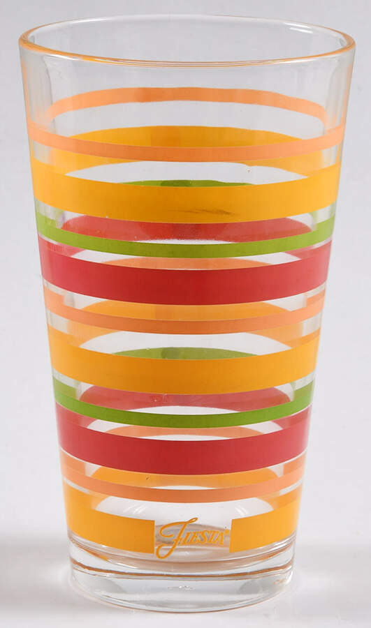 Fiestaware Coordinates 14 Oz Glassware Cooler by Homer Laughlin -1