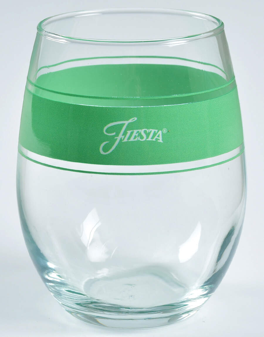 Fiestaware Coordinates Glassware Stemless Wine by Homer Laughlin -1