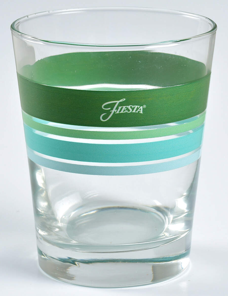 Fiestaware Coordinates 15 Oz Glass Double Old Fashioned by Homer Laughlin -1