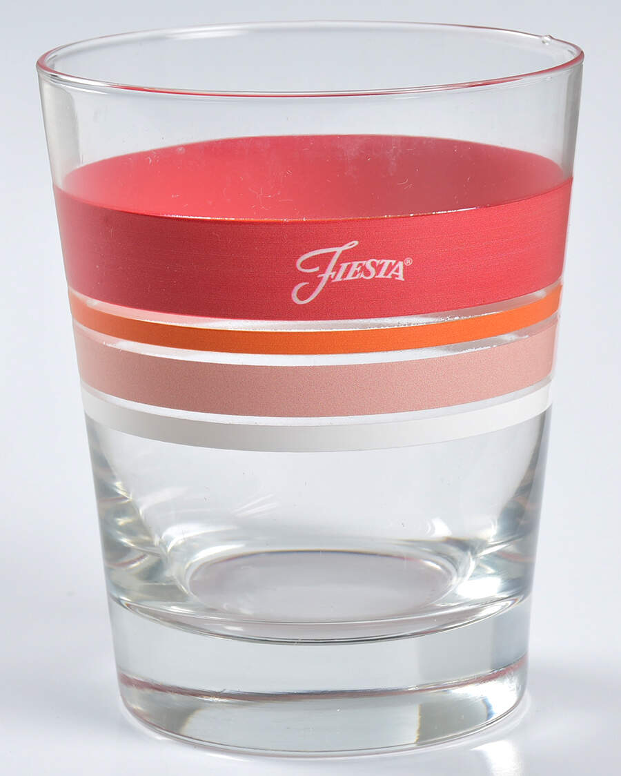 Fiestaware Coordinates 15 Oz Glass Double Old Fashioned by Homer Laughlin -1