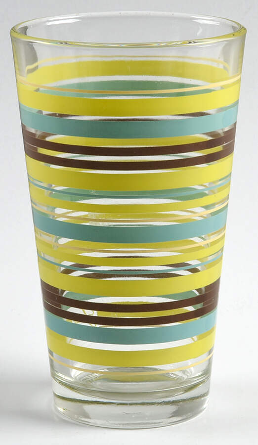 Fiestaware Coordinates 14 Oz Glassware Cooler by Homer Laughlin -1
