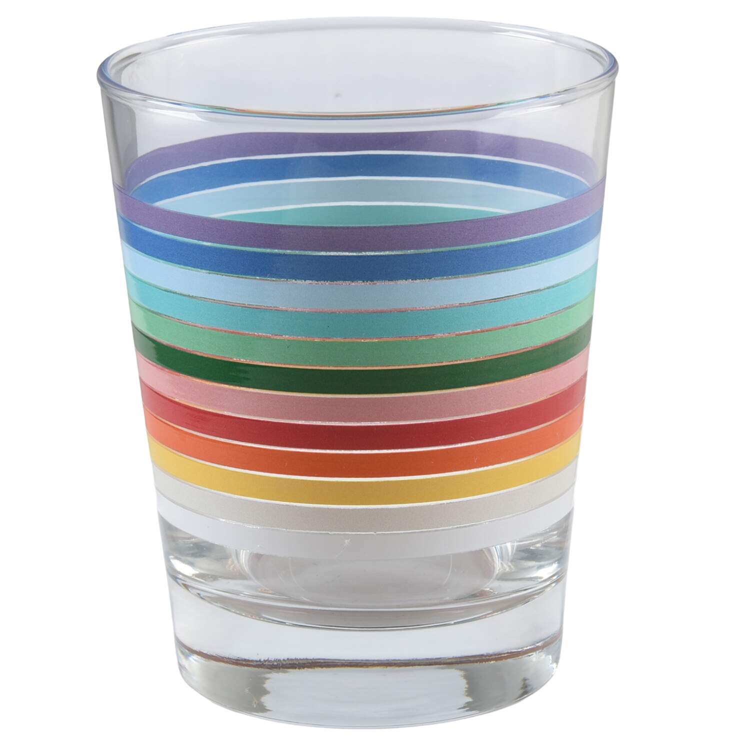 Fiestaware Coordinates 15 Oz Glass Double Old Fashioned by Homer Laughlin -1