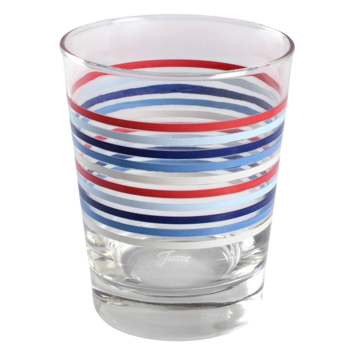 Fiestaware Coordinates 15 Oz Glass Double Old Fashioned by Homer Laughlin -1